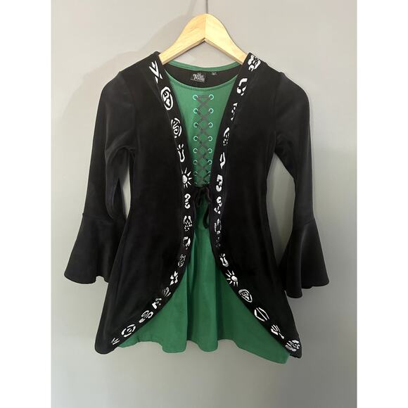 Disney Hocus Pocus Girl's Winifred Sanderson Costume Dress - M (7/8) - Picture 1 of 4